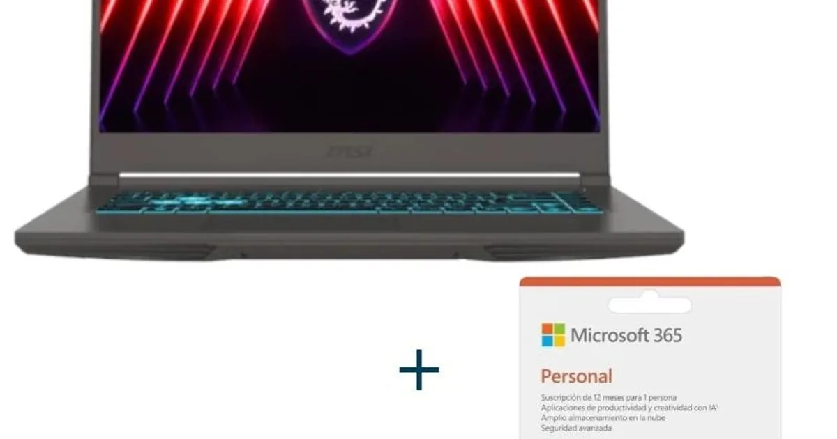 MSI Thin15-219ES AMD R7-7735HS W11H+ O365 Personal