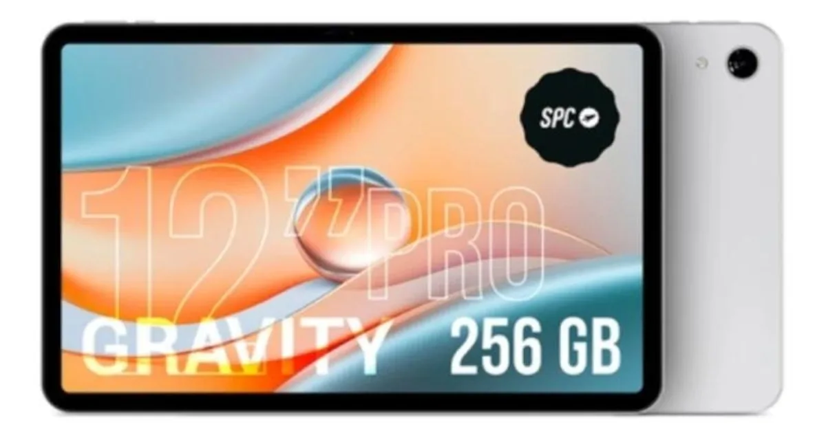 SPC Tablet Gravity 6 Pro 4G 12" IPS 6GB 256GB Plat