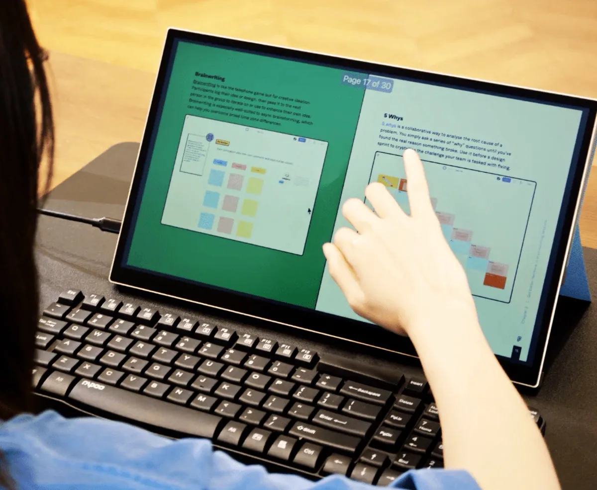 Radiant Monitor 2: la pantalla que se ve al sol y gasta 3W
