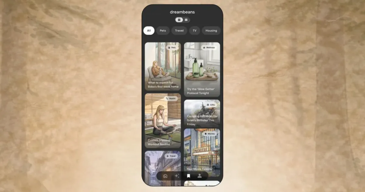 Google Dreambeans: la nueva IA que convierte tu vida en dibujos