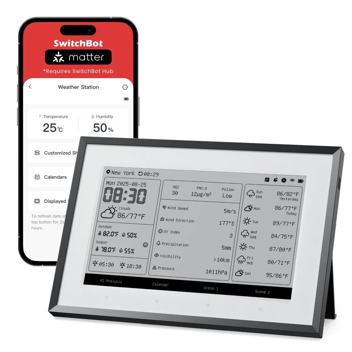 SwitchBot Weather Station: tu centro de clima y hogar conectado