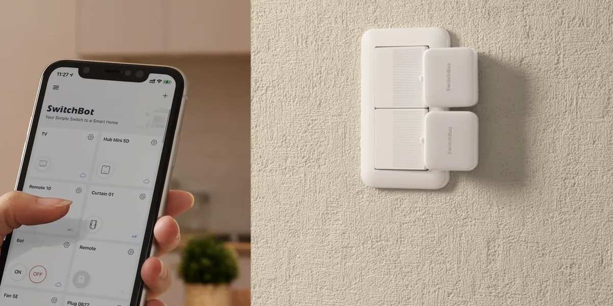 SwitchBot Bot ya es compatible de forma nativa con Apple Home