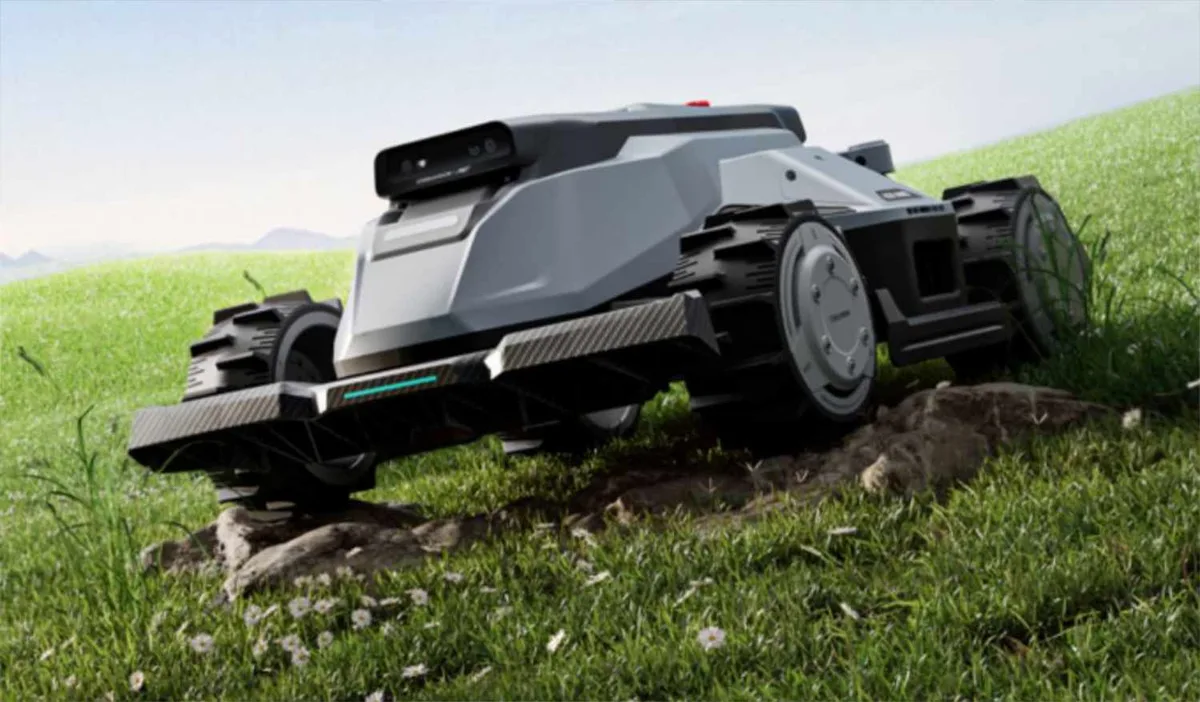 TerraMow X AWD: el robot cortacésped con IA para grandes jardines