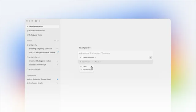 Google presenta Antigravity: 4 herramientas para agentes IA
