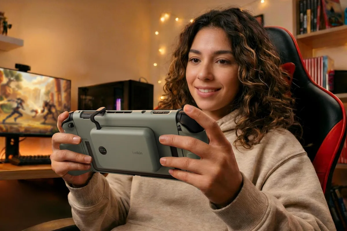 Belkin lanza su nuevo Charging Grip para la Nintendo Switch 2