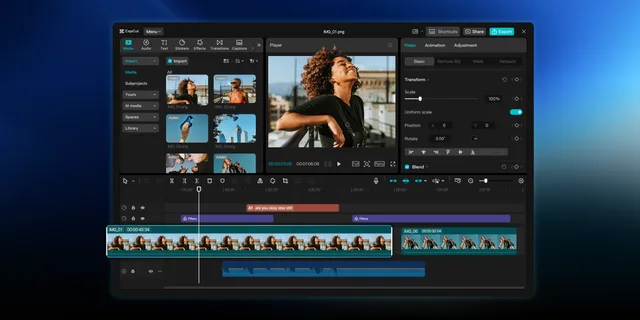 CapCut Pad: la edición de vídeo profesional llega a tablets Android