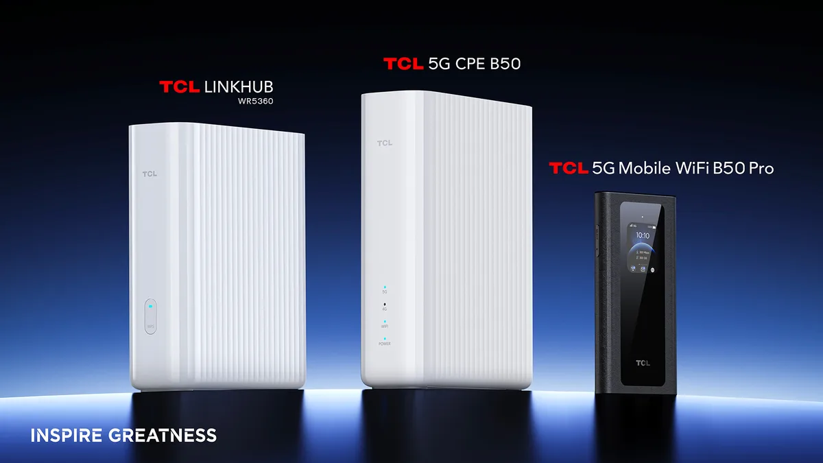 TCL busca democratizar el 5G con sus nuevos routers B50