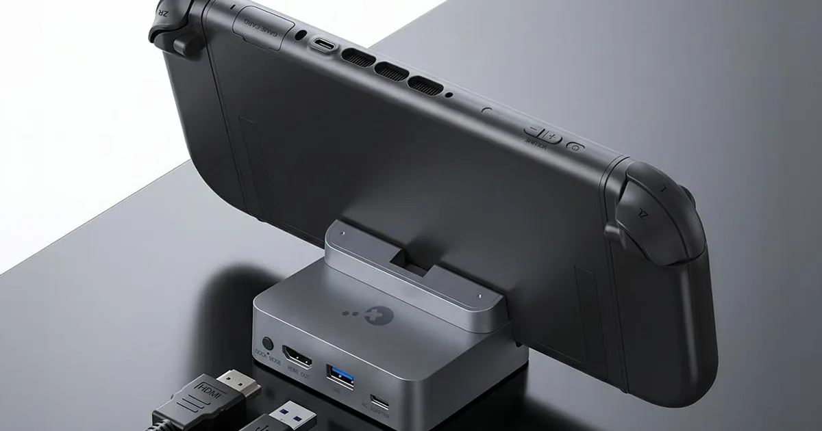 GuliKit lanza su nuevo dock compatible con la Nintendo Switch 2