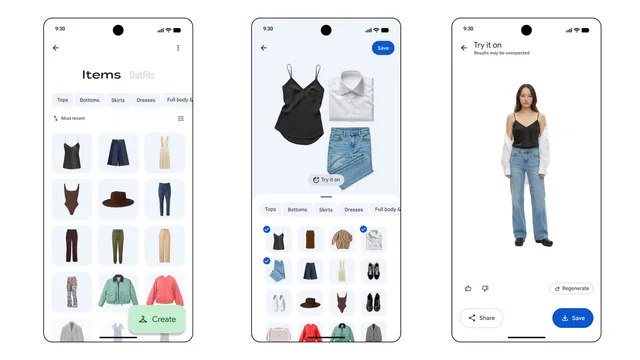 Google Photos Wardrobe: tu armario digital con IA