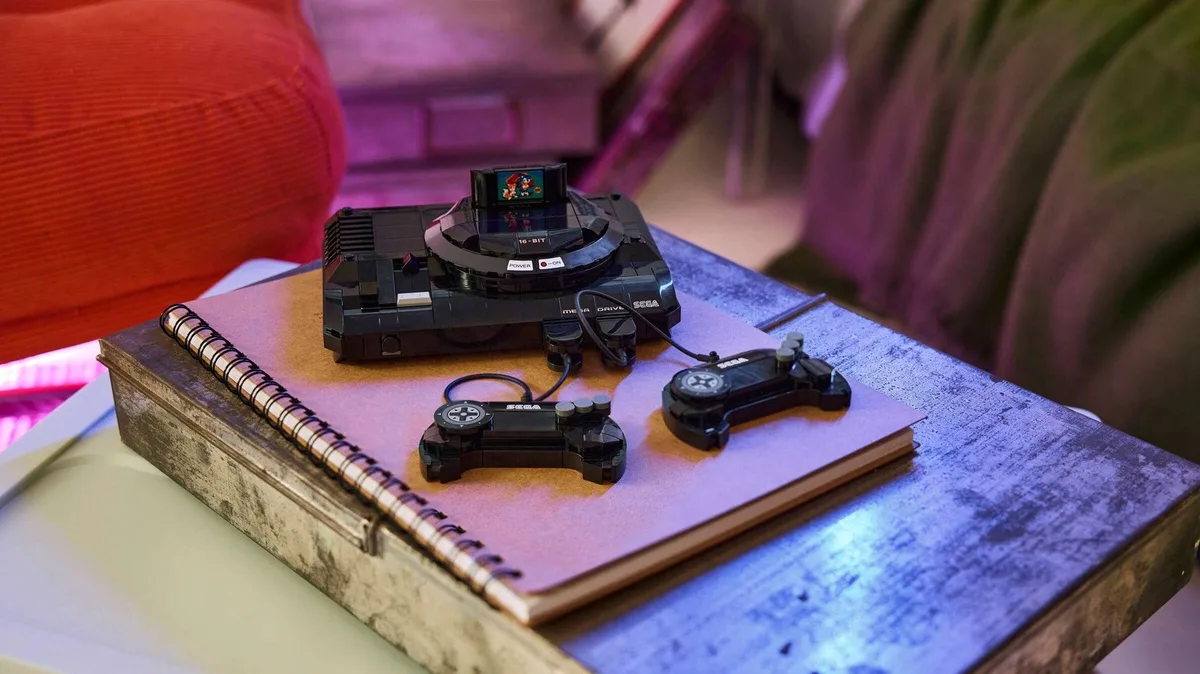 Lego anuncia su nuevo set de la clásica consola Sega Genesis