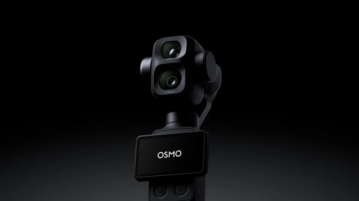 DJI anticipa su nueva Osmo Pocket 4P con doble cámara