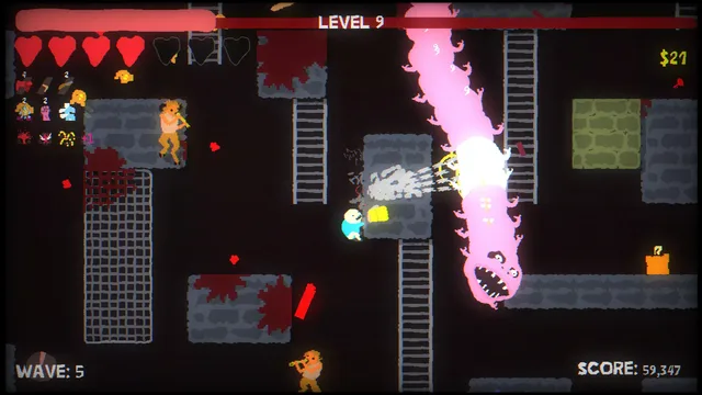 Blood Dungeon: lo nuevo de Messhof, creadores de Nidhogg