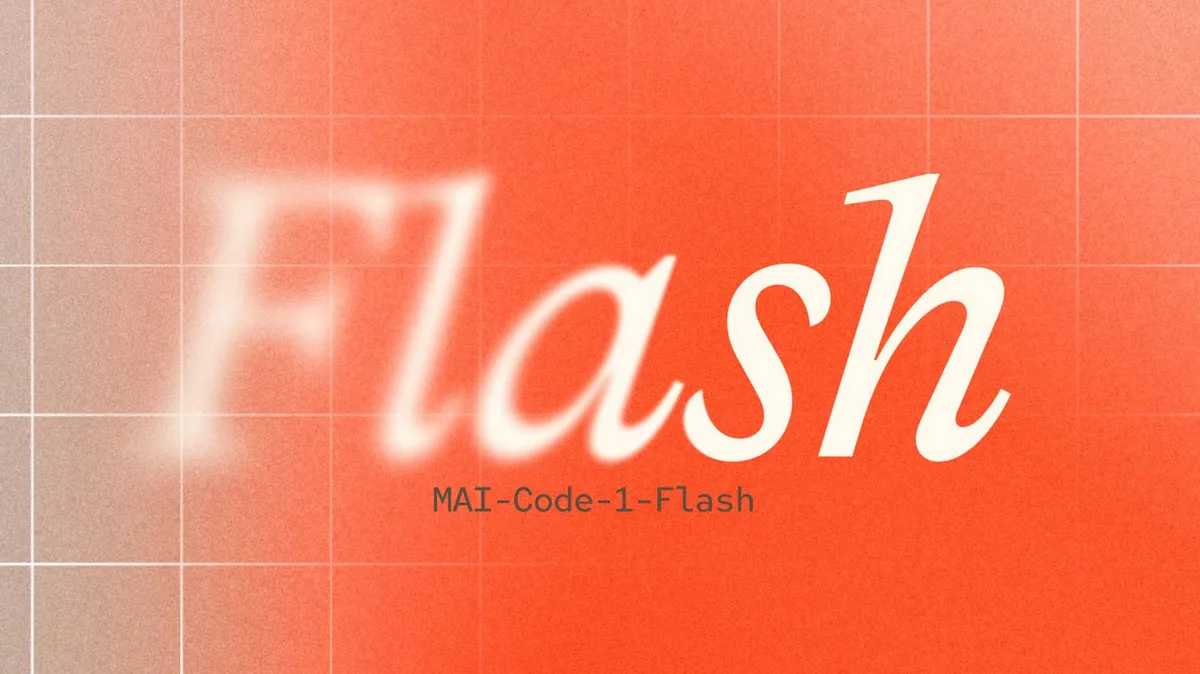 Microsoft lanza MAI-Code-1-Flash, su nueva IA para programar