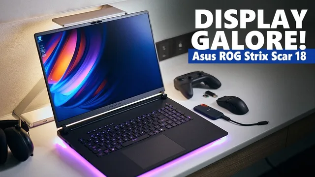 Asus ROG Scar 18 2026: La mejor pantalla en un portátil gaming