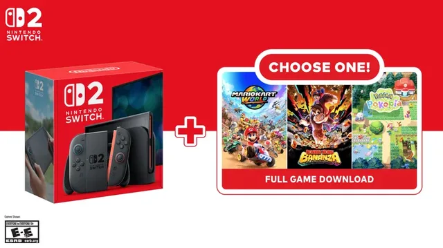 Nintendo Lanza un Pack de Switch 2 por 500 Dólares con Juego