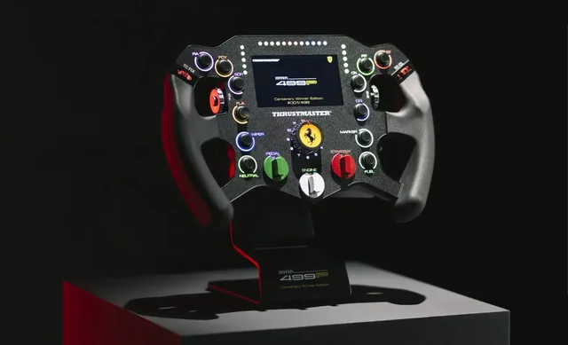 Thrustmaster lanza el volante réplica del Ferrari 499P Le Mans