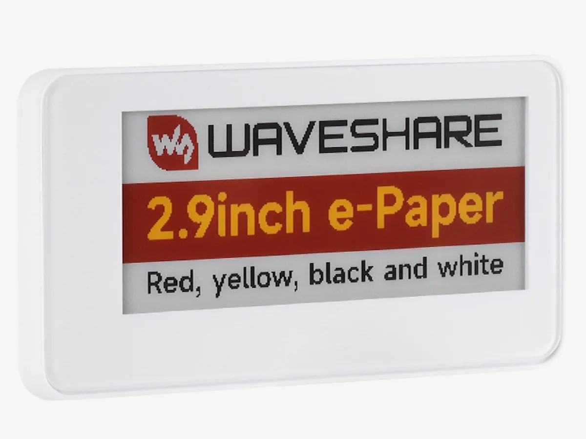 Waveshare presenta su pantalla e-paper a color sin batería